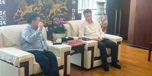 拜訪四川資源集團，共促土地整治發(fā)展